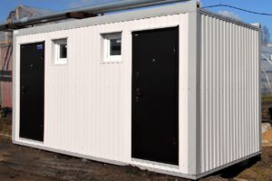 модульный туалет